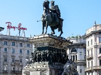Das Monumento a Vittorio Emanuele II ist ein riesiges Reiterstandbild im Zentrum des Domplatzes Datei: 2018 09 28-12 15 48 : Aktivitäten, Musikverein Jockgrim, VERWENDUNG, Vereinsausflug